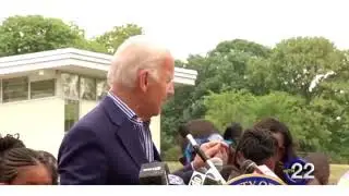 Joe Biden loves kids jumping on his lap, and Cheese Pizza.