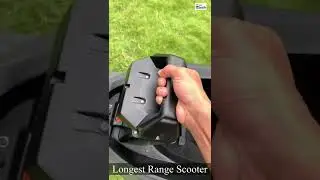 India’s longest range scooter 🔌 