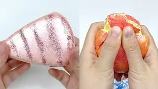 10min Plaster Clay Cracking Compilation | No talking ASMR #11