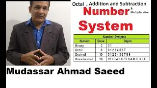 Octal System, Base 8, Class 8th Maths, Ex3.2 Q1, Addition, subtract, Multiplecation, Mudassar Ahmad