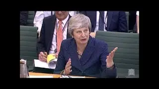 Theresa May grilled by David T. C. Davies, Liaison Committee May 2019