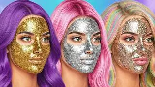Крутые ЛАЙФХАКИ ДЛЯ МАКИЯЖА! Мамочка Длинные Ноги vs Красотка: борьба за популярность от Ла-Ла Лайф