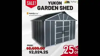 Yukon Garden Shed