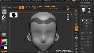 Fiber - soch va soqol hosil qilish | Zbrush darslari