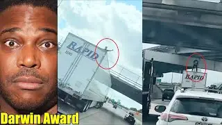 Dances On Truck For TikTok... Ends Horribly
