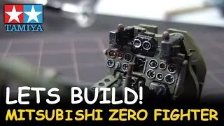 Lets Build : Mitsubishi Zero Fighter [Cockpit & Engine]