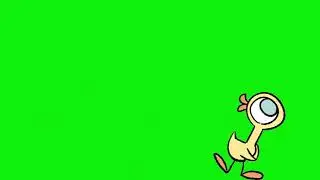 Duckling Scooty Scoot Scoot Green Screen