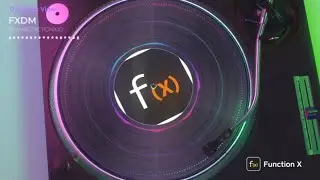 Spinning record featuring Function X Blockchain