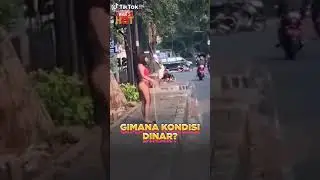 Dinar Candy berbikini turun ke jalan