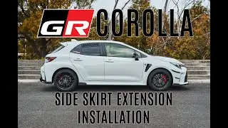 Side Splitter Install - GR Corolla
