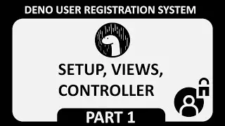 Deno Login & Registration System Tutorial (Setting up Project, Create MVC Pattern, Add View Engine)
