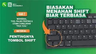 #16 CorelDraw Pemula : Fungsi Tombol Shift di CorelDraw