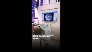 Check Your Vision, Remotely with AI for Retinopathy #JioAtIMC