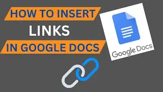 How To Insert A Link In A Google Document