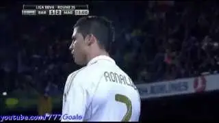 Barcelona - Real Madrid 1-2 goal Cristiano Ronaldo HD