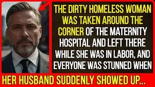 When her husband suddenly appeared, everyone was stunned, realizing who he was...