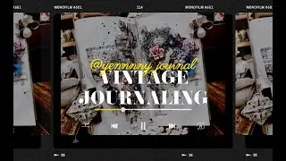 ▪️4K ASMR vintage journaling▪️역시 명절 연휴엔 집콕 취미 다꾸가 최고지!!!▪️빈티지다꾸▪️#집콕 #취미 #다꾸