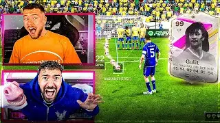 ES BRENNT 🚨 WENN ICH DU WÄRE DISCARD BATTLE 🔥🔥 FREISTOß Challenge Proownez vs Wakez FC 24 !!