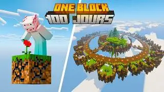 100 Jours sur un ONEBLOCK dans Minecraft HARDCORE
