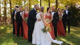 Autumn Wedding With Fall Foliage at The Stroudsmoor Country Inn
