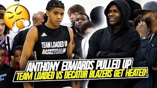 Anthony Edwards Pulls Up To Watch King Bacot’s HEATED Matchup At Balling On The Beach!