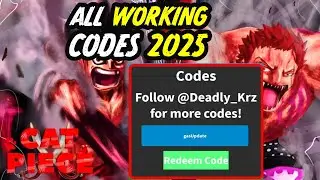 Cat Piece codes February 2025 *NEW CODES* ROBLOX CAT PIECE CODES 2025