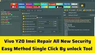 Vivo Y20 Imei Repair All New Security Easy Method Single Click By unlock Tool