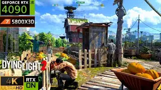 Dying Light 2 Stay Human | RTX 4090 4K DLSS 3, Ray Tracing ON | Ryzen 7 5800X 3D