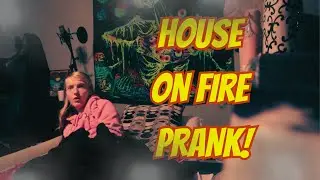 THE HOUSE IS ON FIRE PRANK @mymyyvlogs