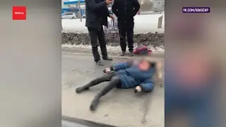 В Красноярске на Рейдовой машина сбила ребенка