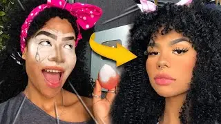PRIMEIRO REBOCO COM O CABELO NOVO *exagerei MESMO*