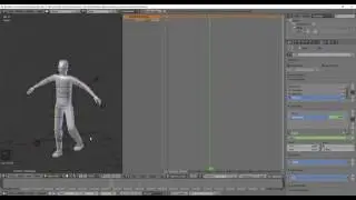 Make a Character in Blender For UE4 & Unity - Part 8 - Combined Morph & Bone Animation