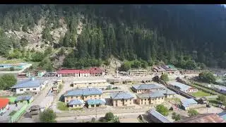 Aerial View of Paroon City,  Afghanistan  [4K]
