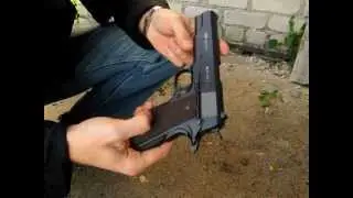 Обзор пневматического пистолета CLT 1911/ Air gun CLT 1911 Gletcher