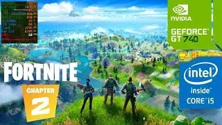 Fortnite Chapter 2 (GT 740M/GT 825M/GT 920M) [Competitive/60]