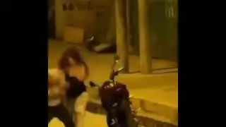 Motorcycle Flirt Going Wrong #memes #shorts #funny