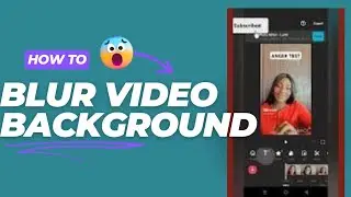 BLUR VIDEO BACKGROUND FOR FREE
