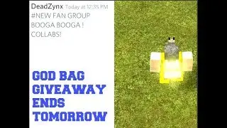NEW DISCORD FAN GROUP + GOD BAG GIVEAWAY REVIEW