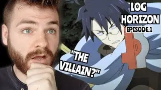 THE BEST GAMER ANIME??!! | Log Horizon - Episode 1 | ANIME REACTION!