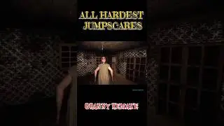 All hard jumpscares of granny remake#shorts