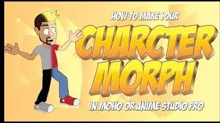 How to morph your character mid animation in Anime Studio Pro or MOHO 12