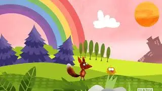 Детский мультик .Про лису и цыпленка.