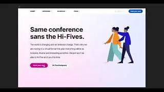 Framer Smart Components Interactive Prototype with Variants, Variables. Landing Page Example No code