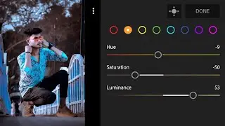 brown and blue tone lightroom photo editing || Photo editing kaise kare lightroom se