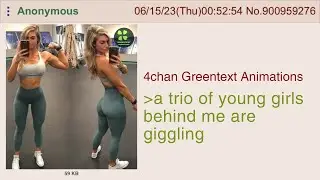 Anon visits the gym | 4chan Greentext Animations