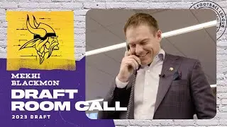 Mekhi Blackmon Becomes a Minnesota Viking | Draft Room Call