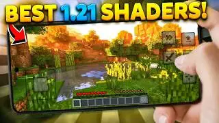 Top 5 BEST Shaders for MCPE 1.21+ | Most Beautiful and NO LAG Shaders For Minecraft PE