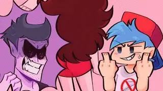 Girlfriend elige a Boyfriend | Friday Night Funkin (FNF) - Comic Dub Latino