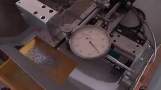 Чпу из 1д601. Продольная ось. Тест 1.  CNC mini lathe. Z-axis test 1.