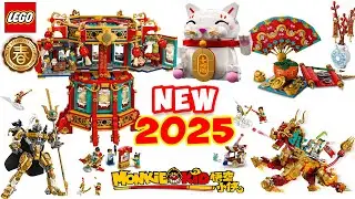 ⚠️NEW⚠️  LEGO Spring Festival 🧧🍊 🐍Chinese New Year & Monkie Kid 2025 | Everything You NEED TO KNOW‼️
